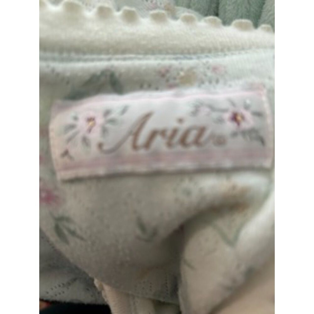 Aria Pastel Floral Short Sleeve Nightgown Women’s Medium Soft Sleep Dress